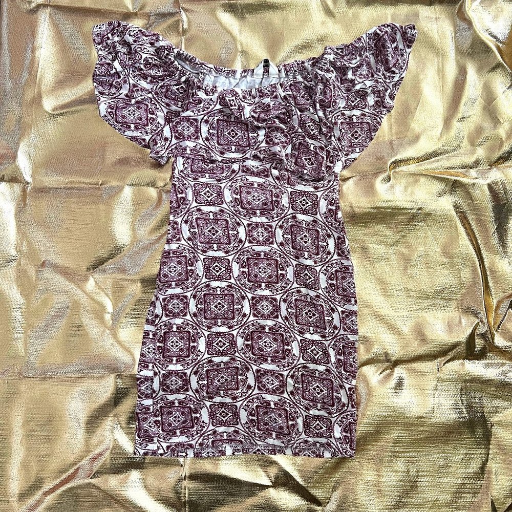 Miss Selfridge Off Shoulder Mini Dress